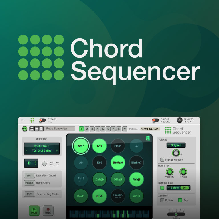Cover Image for Reason Studios release Chord Sequencer—the fastest way to new chords